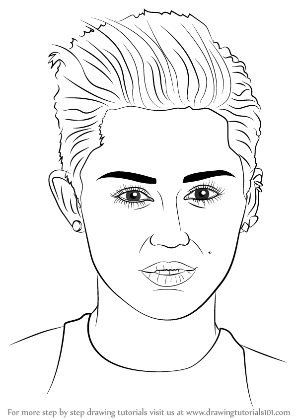 Miley Cyrus Photo Drawing