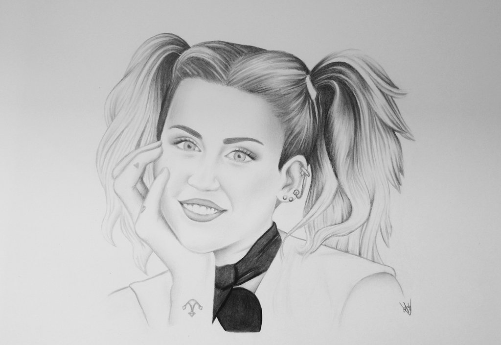 Miley Cyrus Sketch