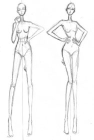 Model Image Drawing - Drawing Skill