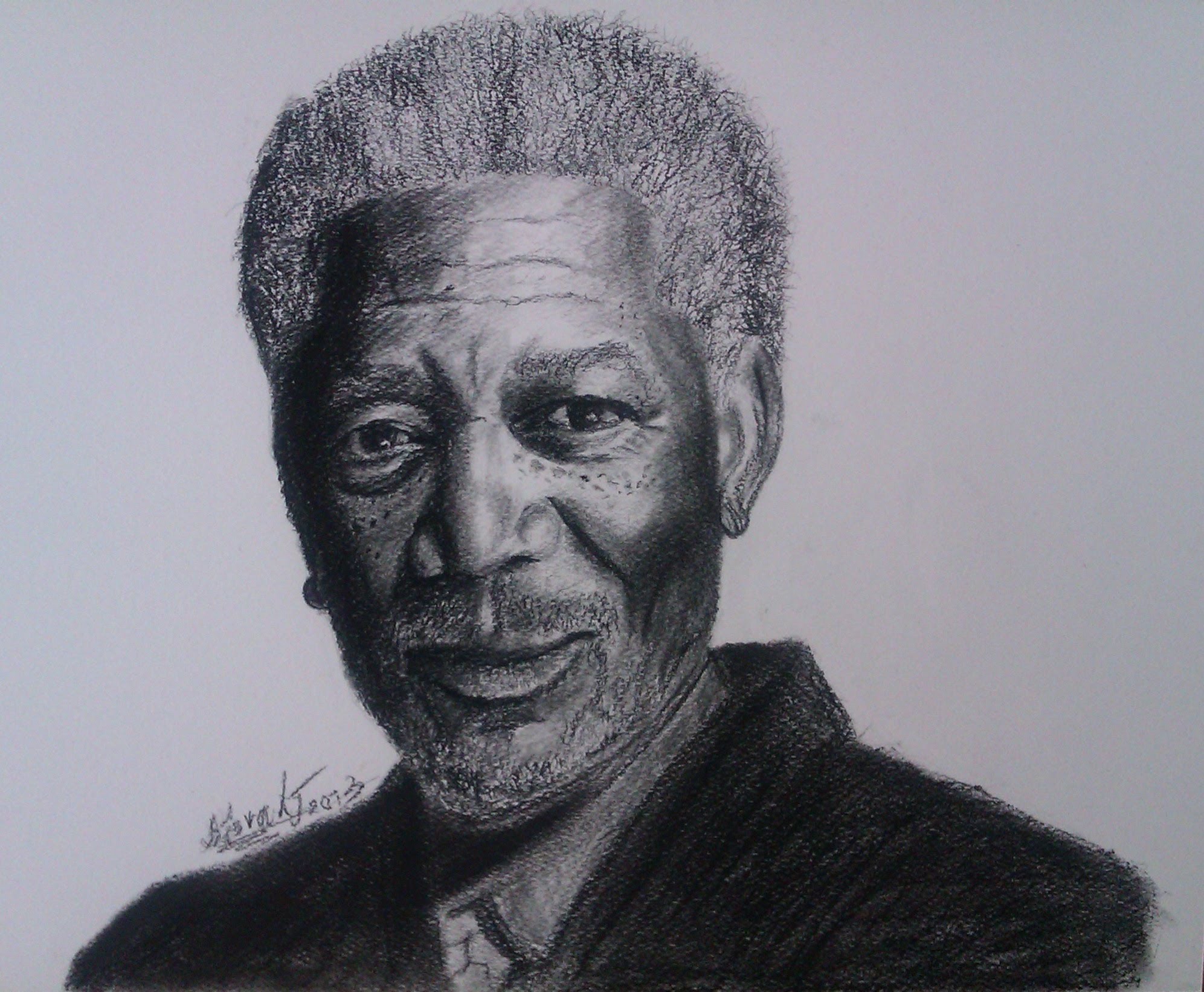 Morgan Freeman Art