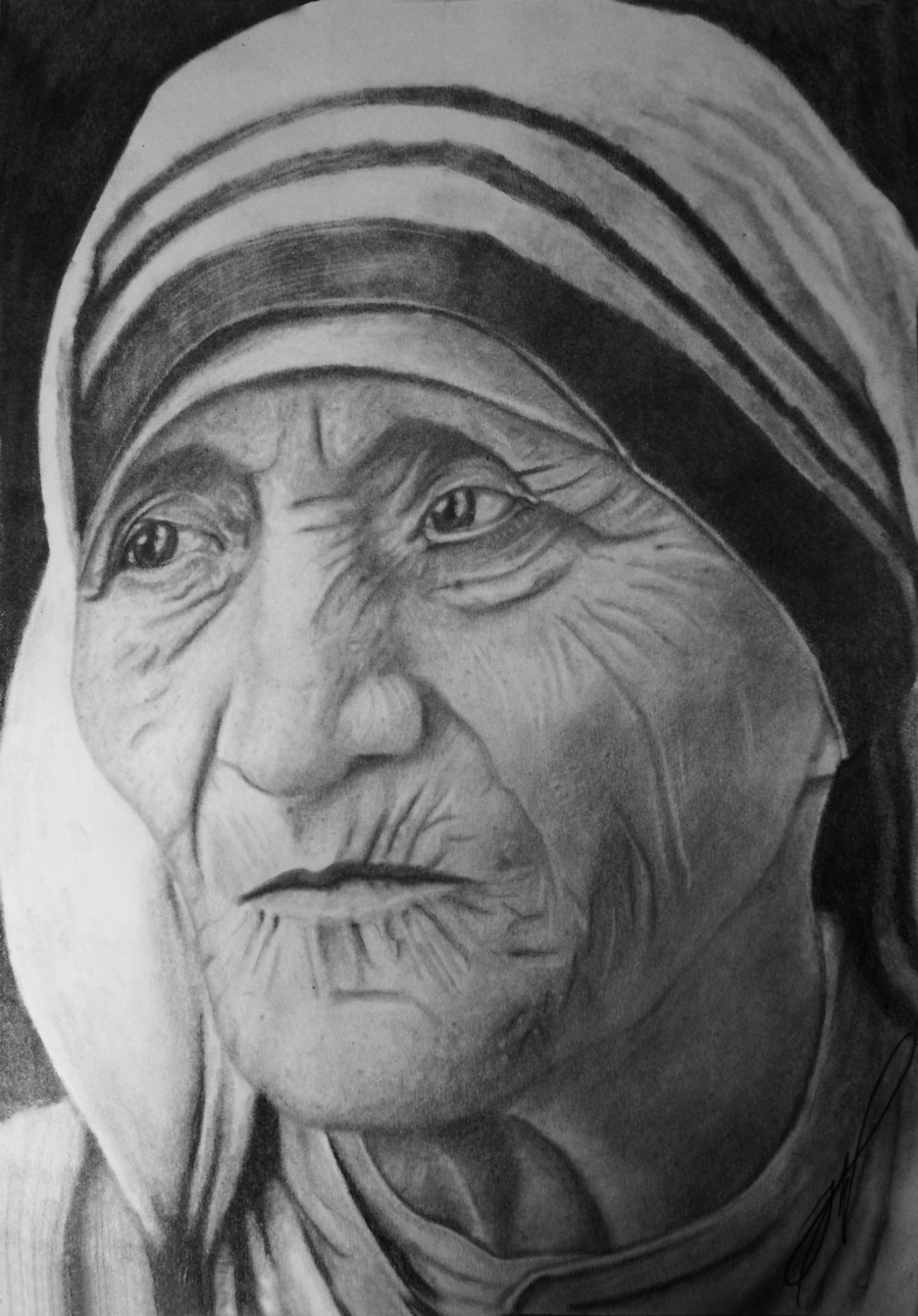 Mother Teresa Sketch
