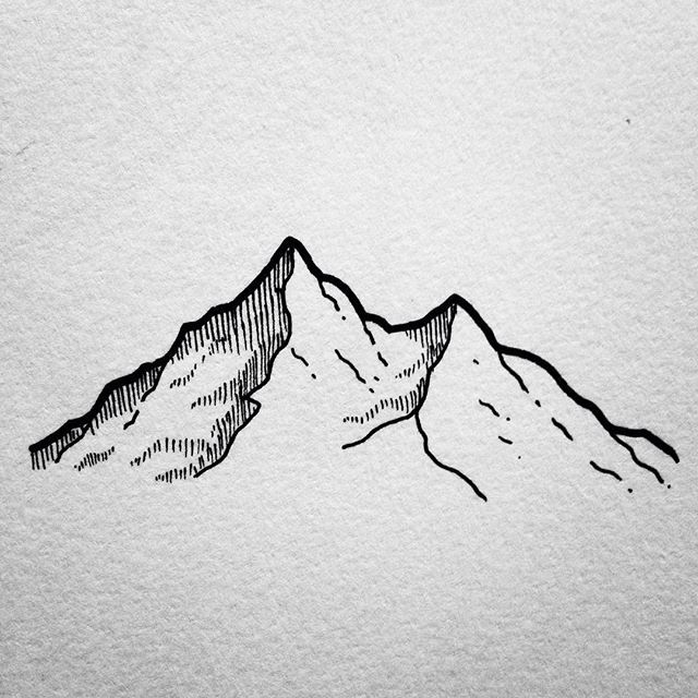Mountain Drawing Pic