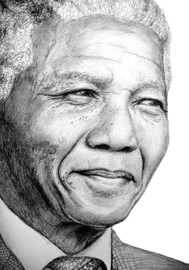 Nelson Mandela Best Drawing