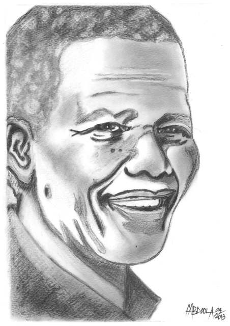 Nelson Mandela Sketch