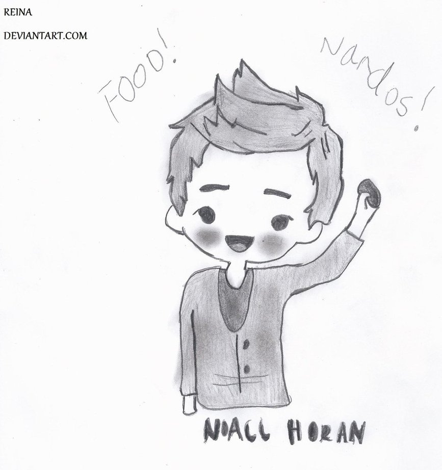 Niall Horan Anime Picture Drawing