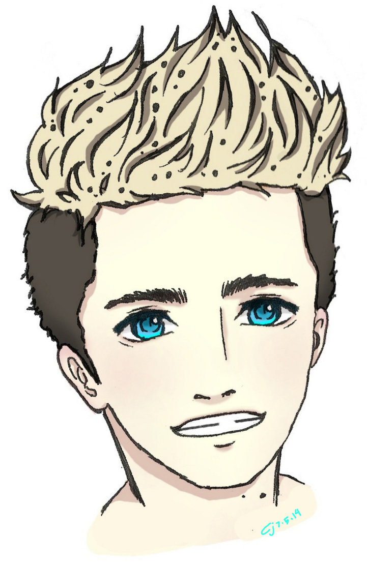 Niall Horan Anime Realistic Drawing