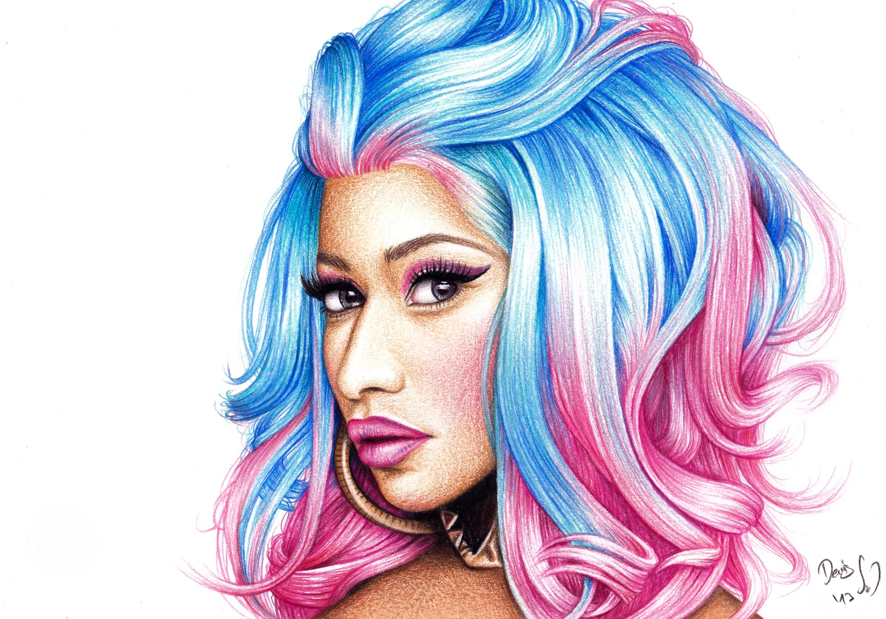 Nicki Minaj Image Drawing