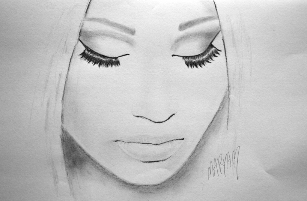 Nicki Minaj Photo Drawing