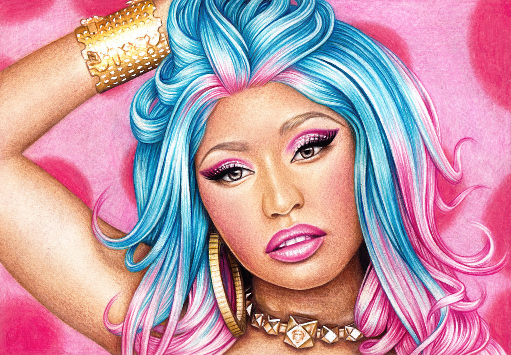 Nicki Minaj Pic Drawing