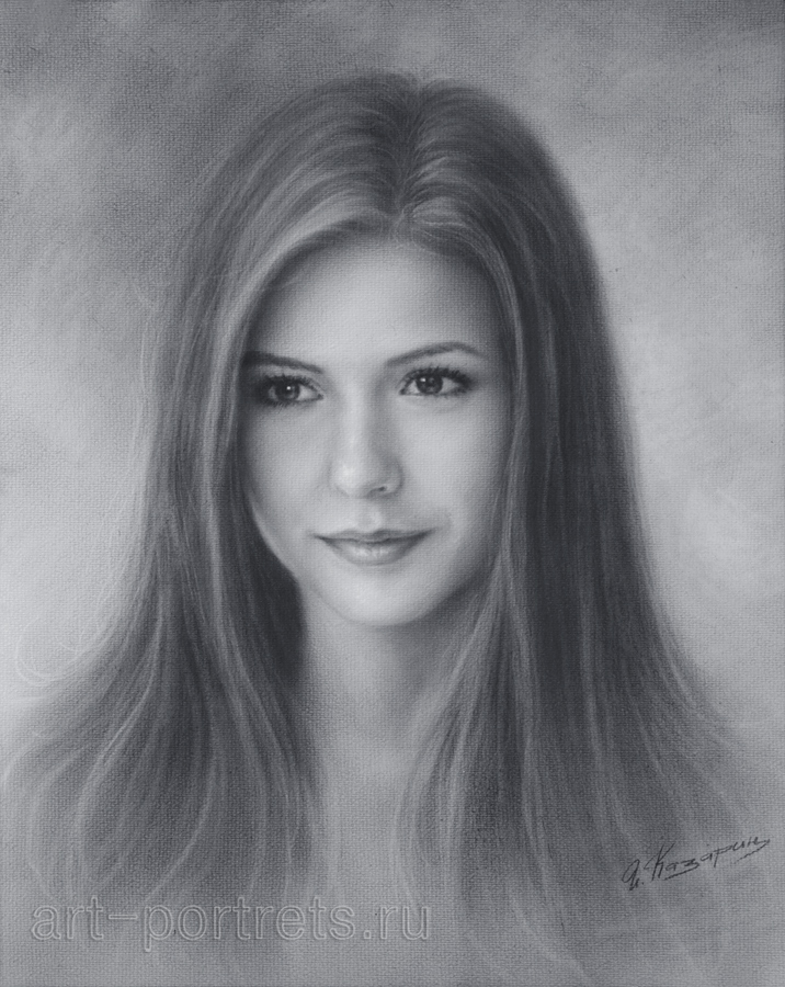 Nina Dobrev Amazing Drawing