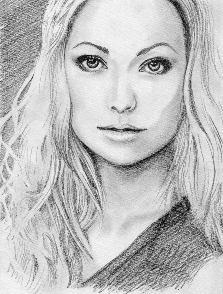 Olivia Wilde Amazing Drawing