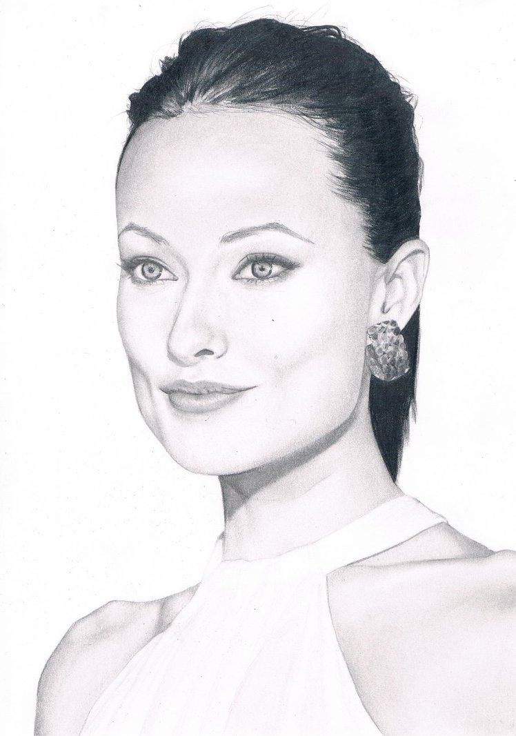 Olivia Wilde Beautiful Image Drawing