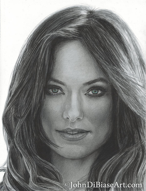 Olivia Wilde Drawing Pic