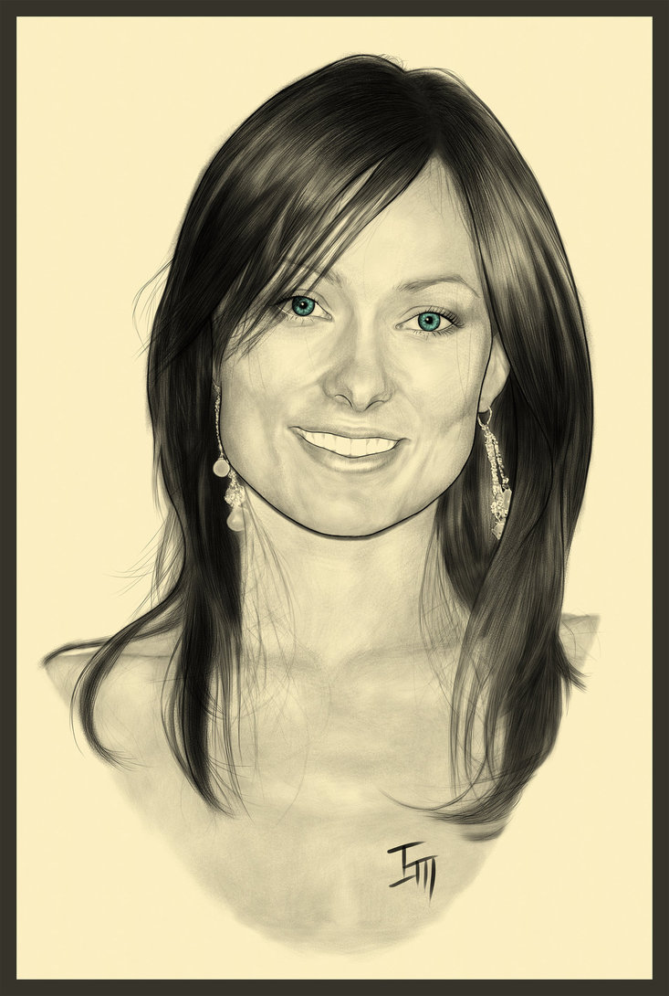 Olivia Wilde Pic Drawing