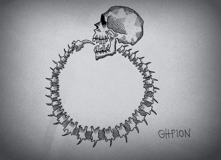Ouroboros Picture Drawing