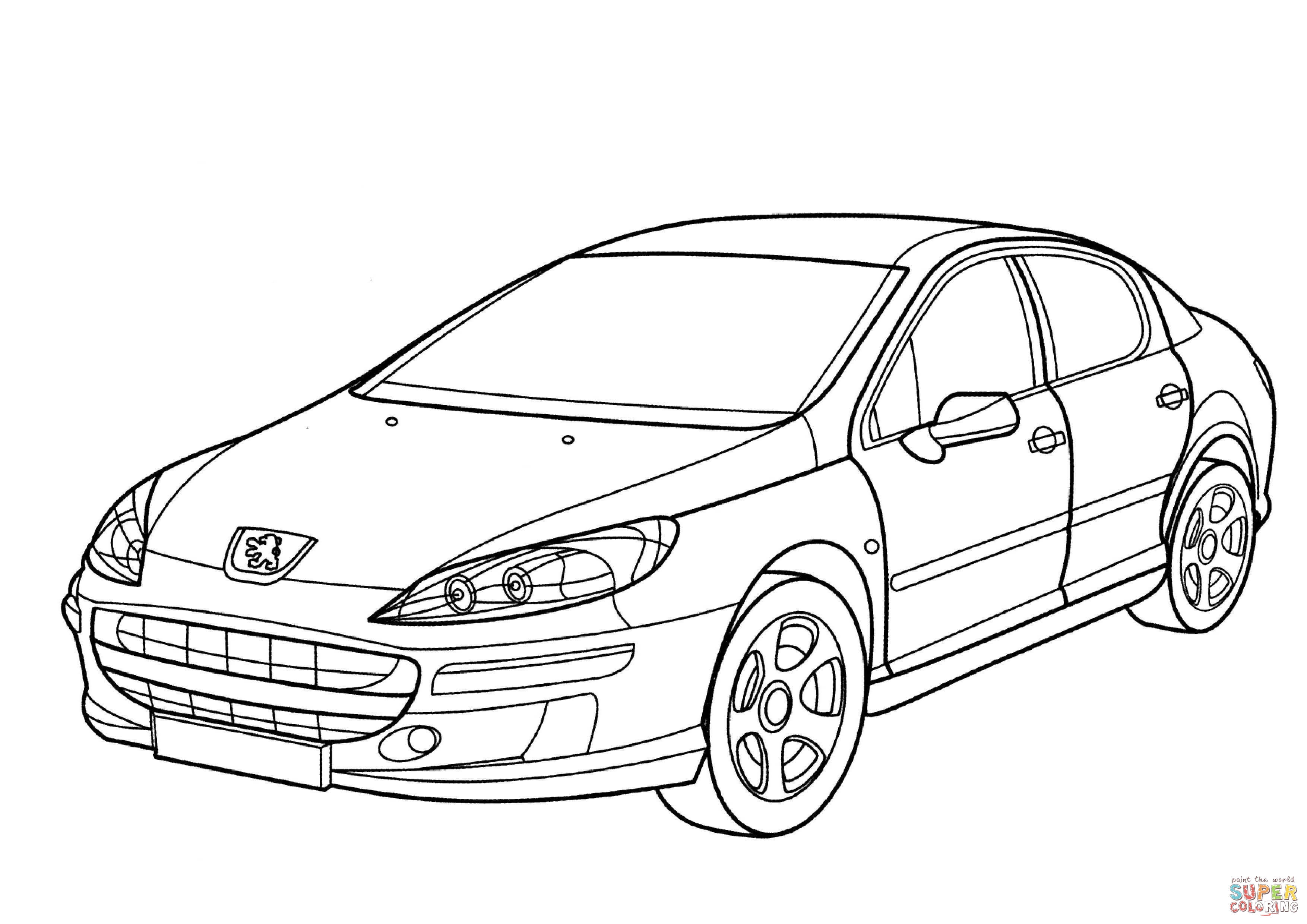 Peugeot Drawing Art