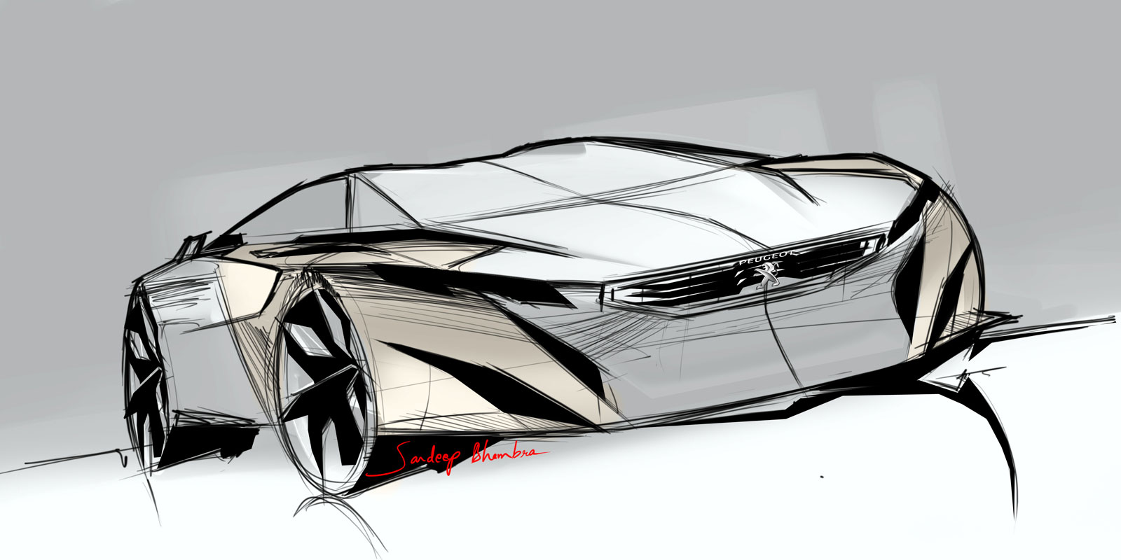 Peugeot Drawing Picture