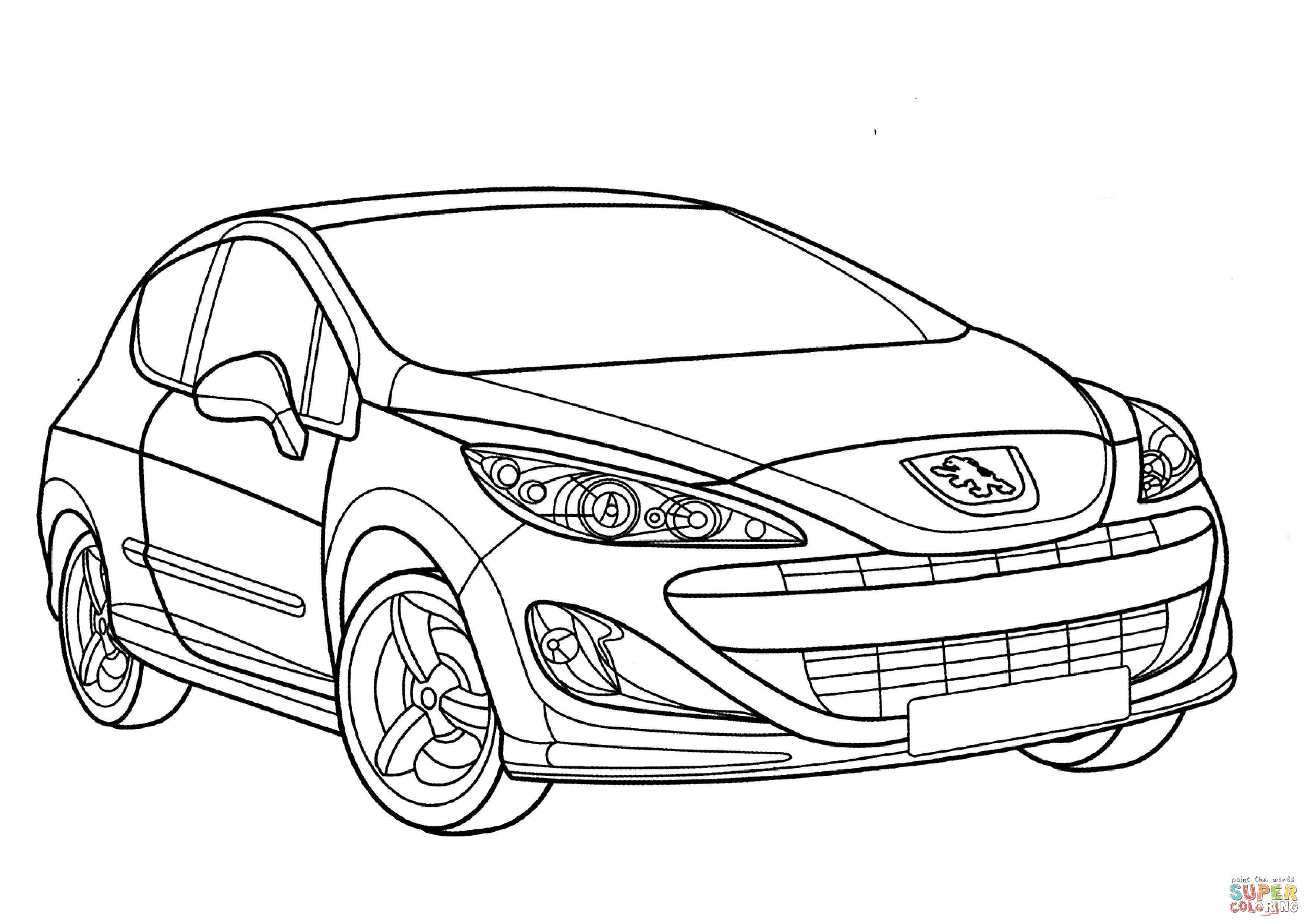 Peugeot Image Drawing