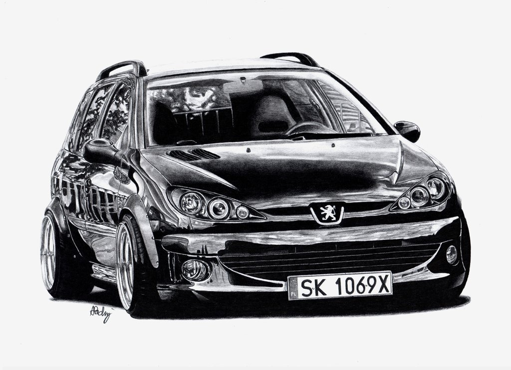 Peugeot Pic Drawing