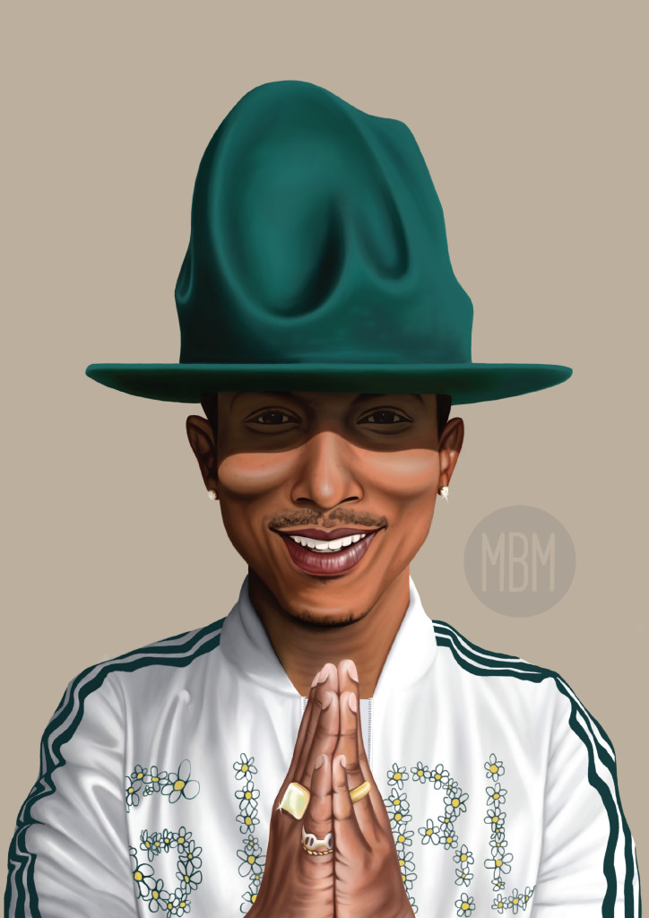 Pharrell Williams Picture Drawing