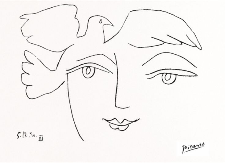 Picasso Faces Drawing Pic