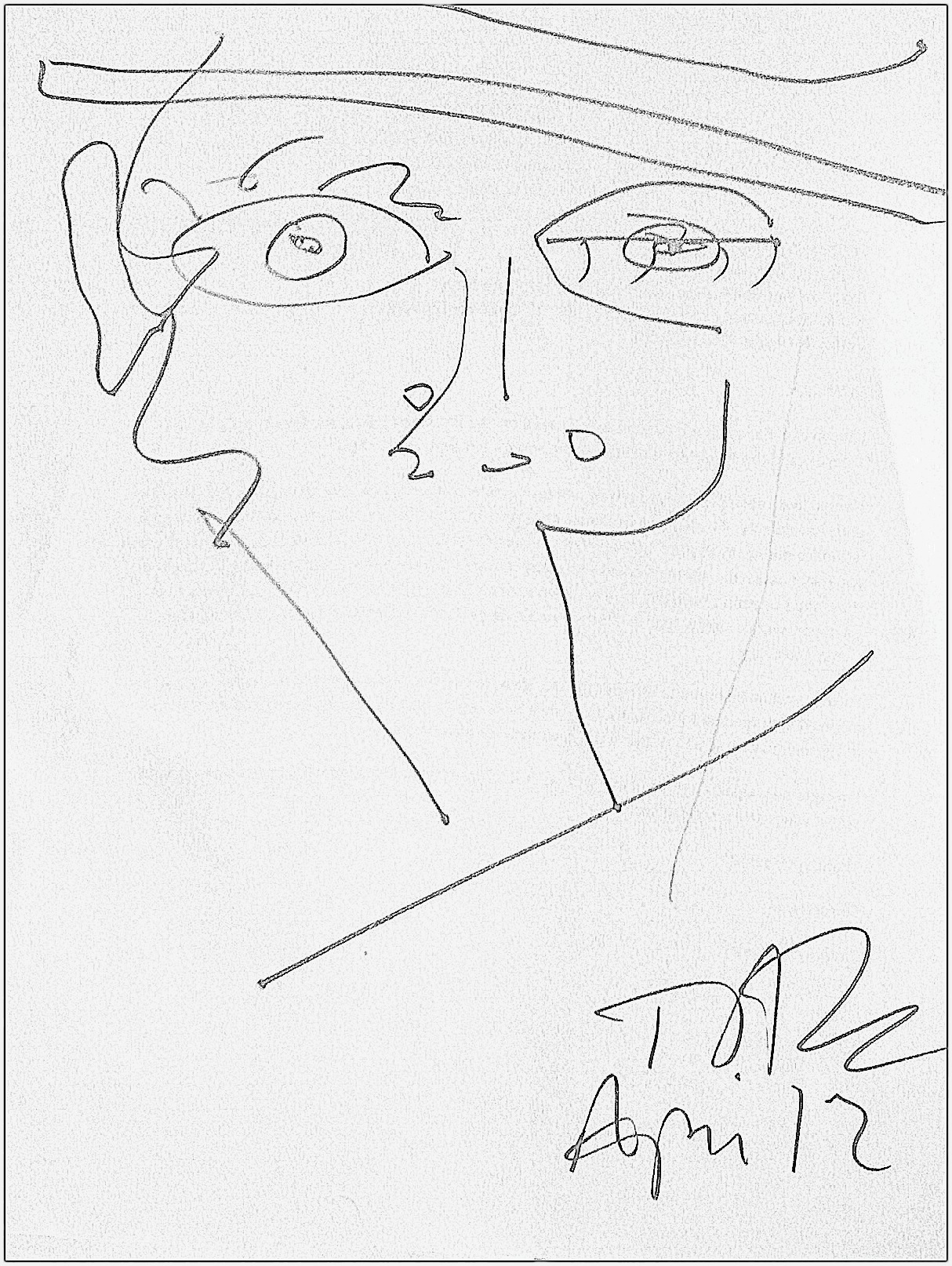 Picasso Faces Image Drawing
