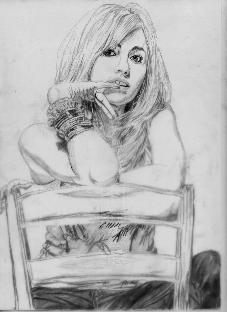 Pixie Lott Photo Drawing