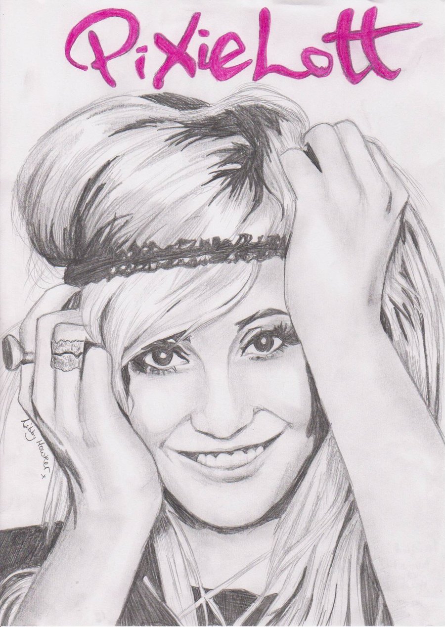 Pixie Lott Picture Drawing