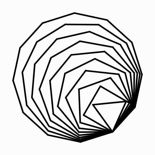 Polygon Photo Drawing
