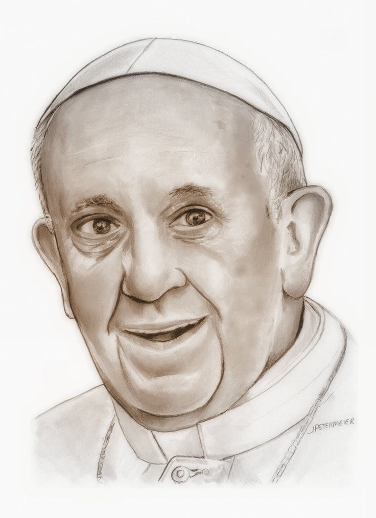 Pope Francis Image Drawing