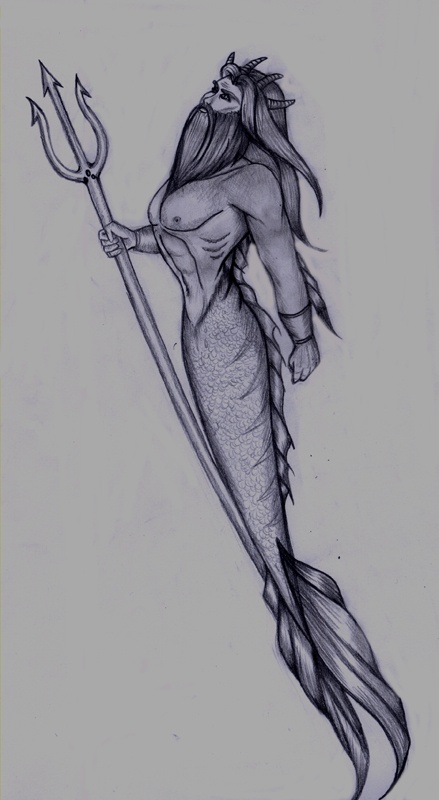 Poseidon Image Drawing