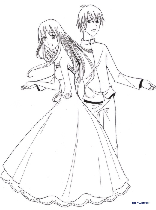 Prince And Princess Best Drawing