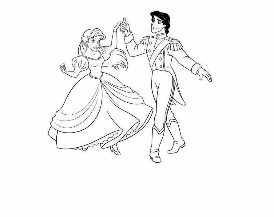 Prince And Princess Drawing