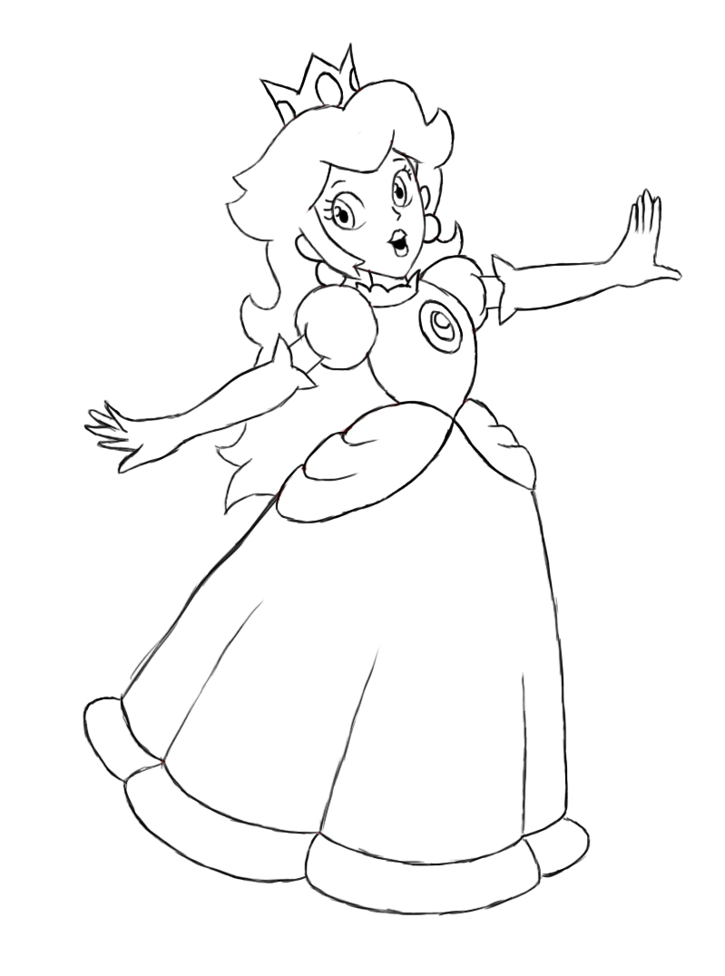 Princess Amazing Drawing