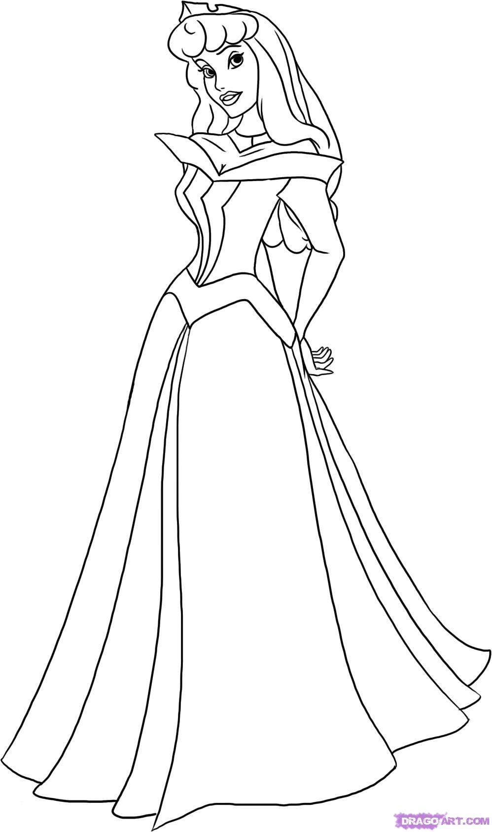 Princess Drawing Image