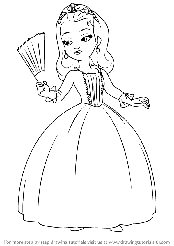Princess High-Quality Drawing