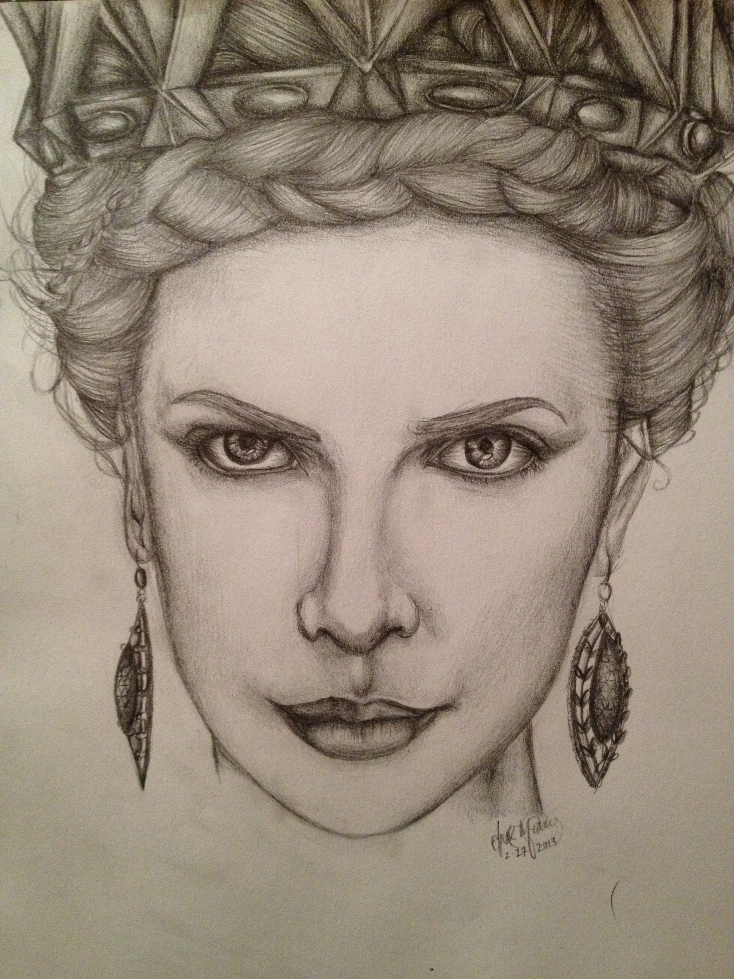 Queen Ravenna Drawing Pic