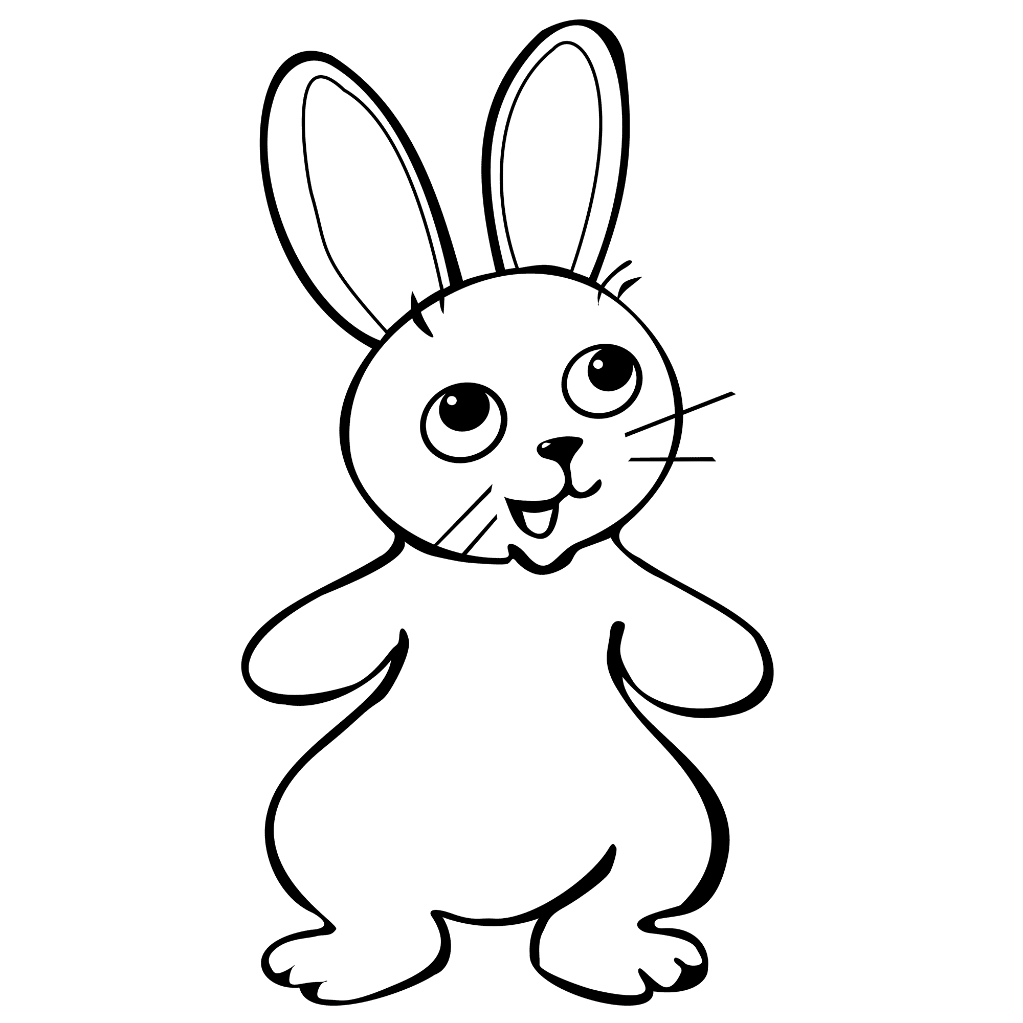 Rabbit Easter Picture Drawing