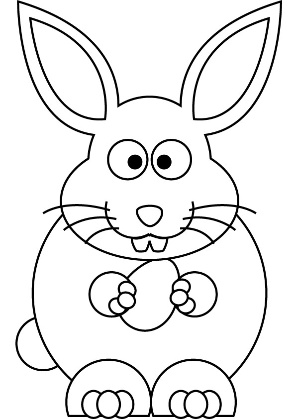 Rabbit Easter Sketch