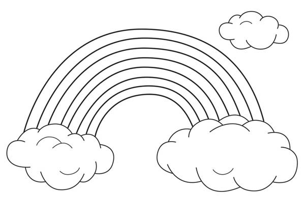 Rainbow Drawing Drawing Skill