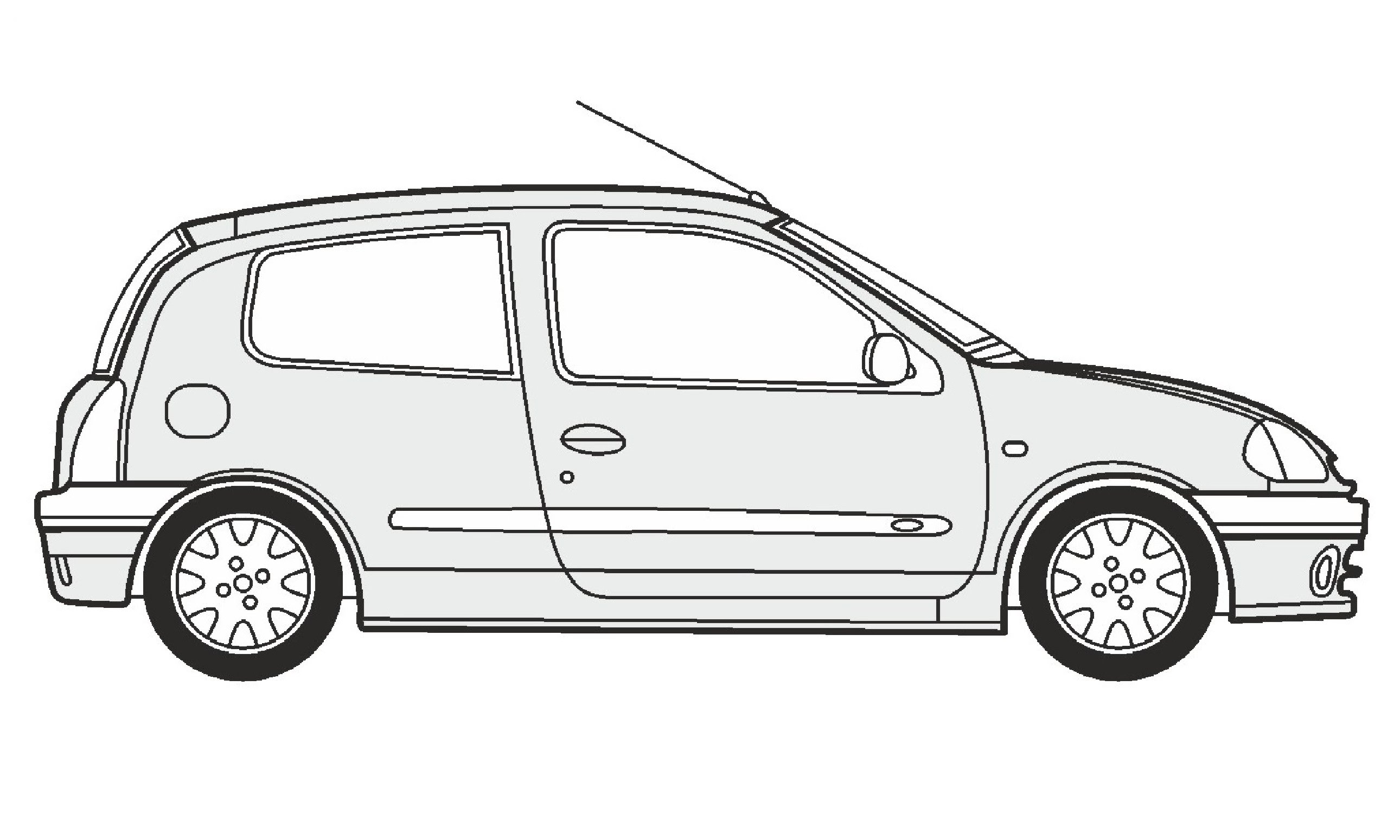 Renault Picture Drawing
