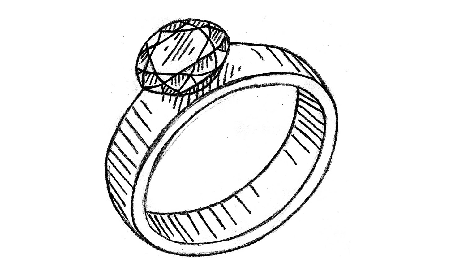 Ring Picture Drawing