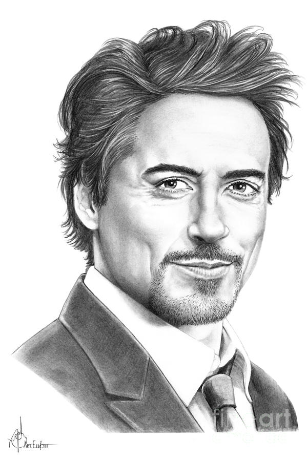 Robert Downey Jr Best Drawing