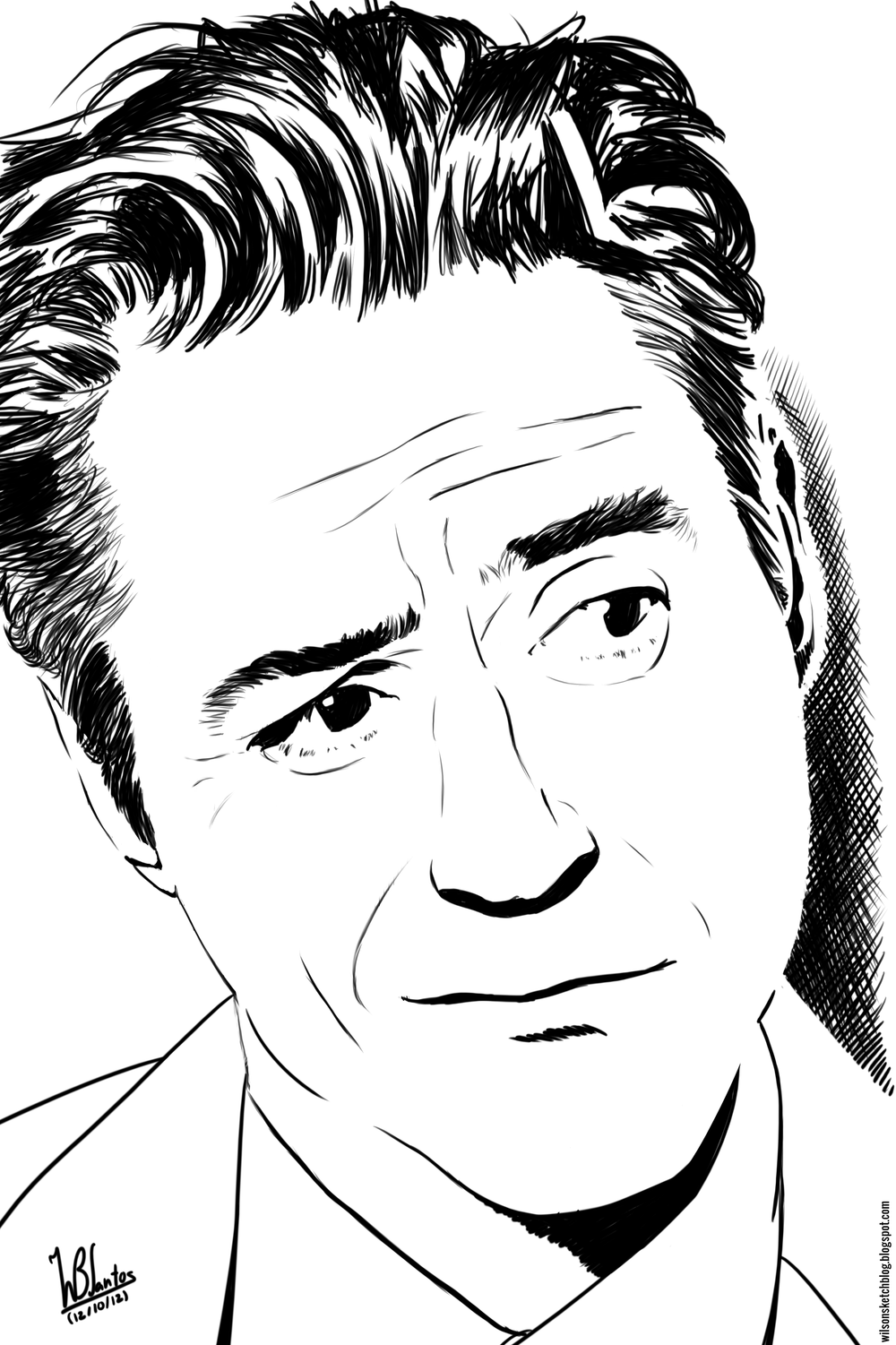 Robert Downey Jr Photo Drawing