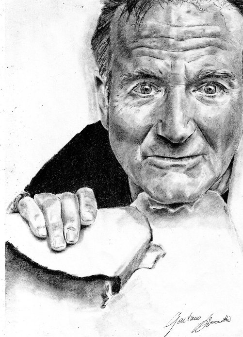 Robin Williams Drawing Art