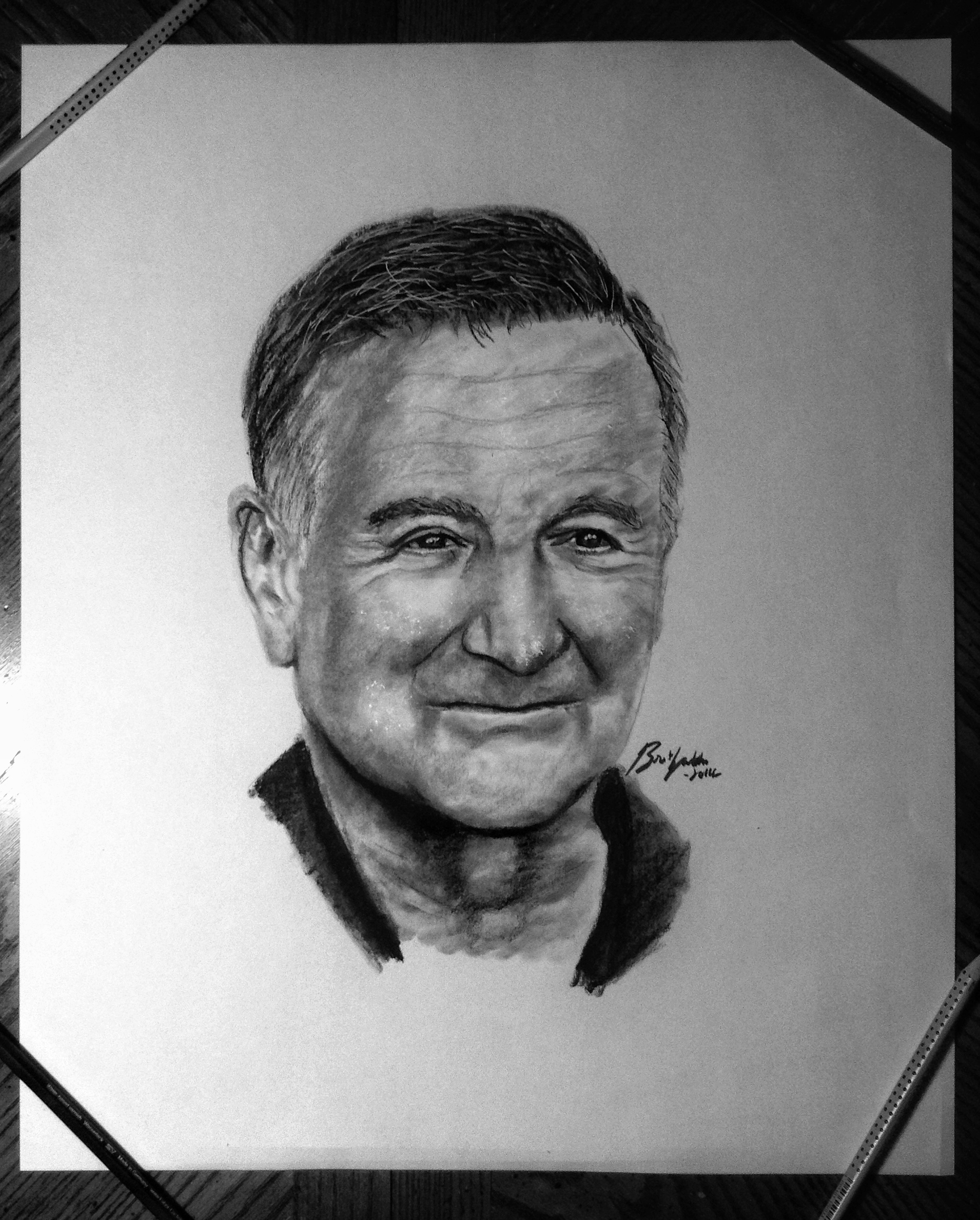 Robin Williams Drawing Picture