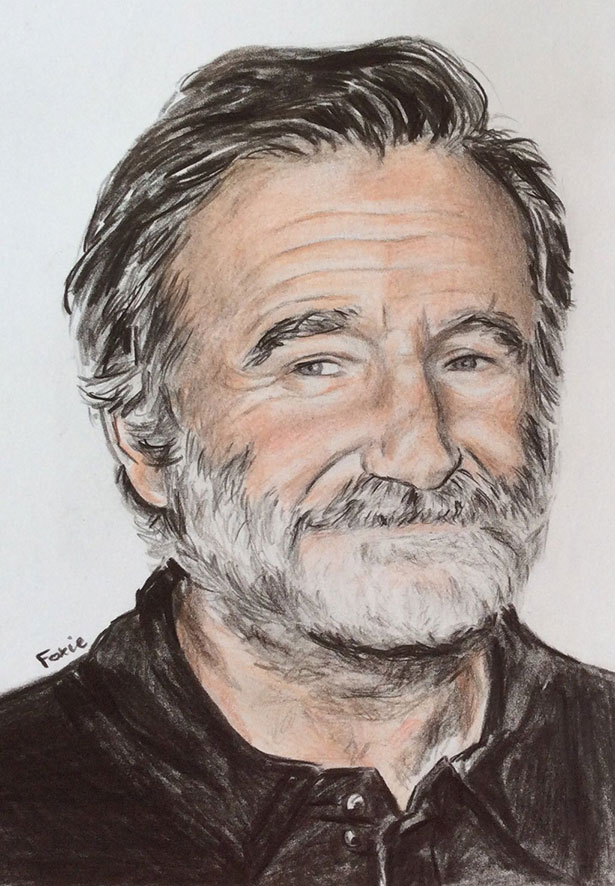 Robin Williams Pic Drawing