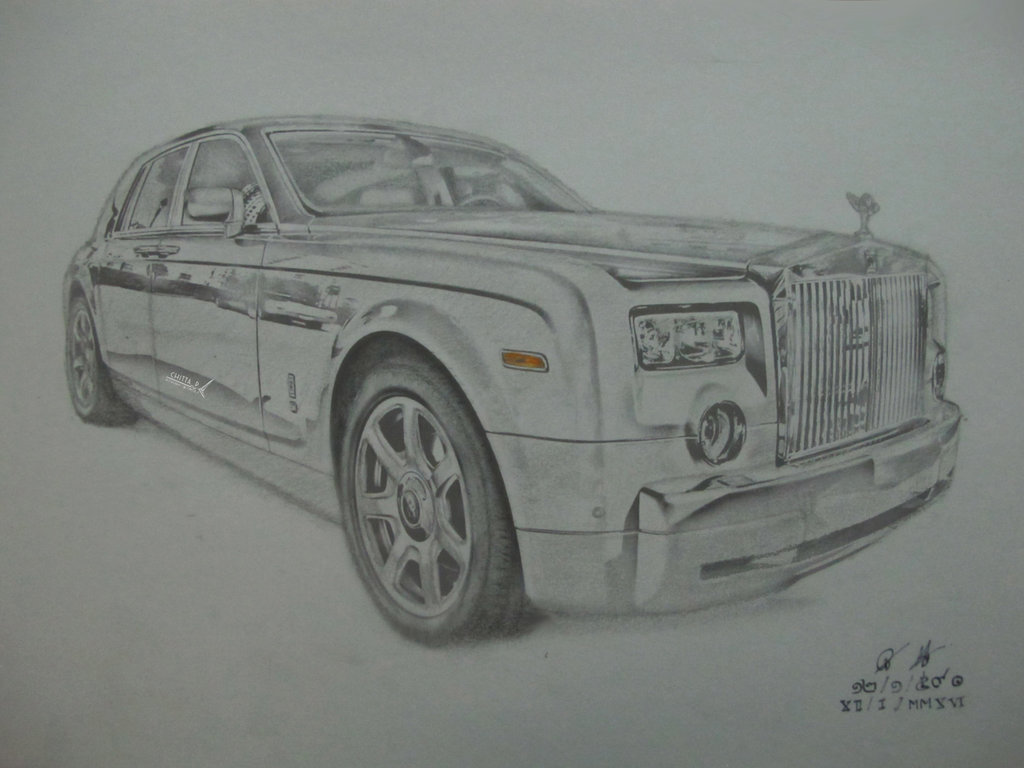 Rolls Royce Best Drawing