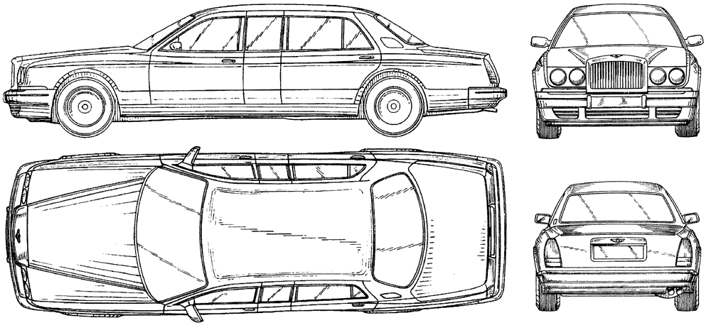 Rolls Royce Drawing Image