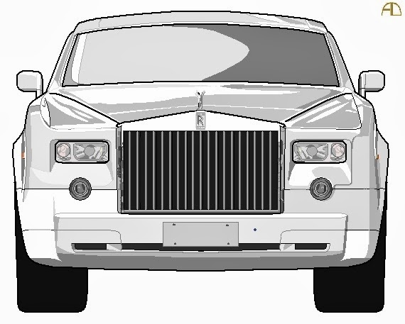 Rolls Royce Drawing